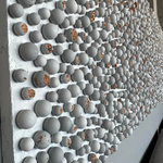 "1300 of pearls" dimensional artwork